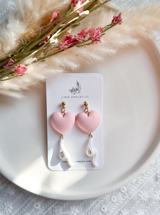Pink Balloon Dangle