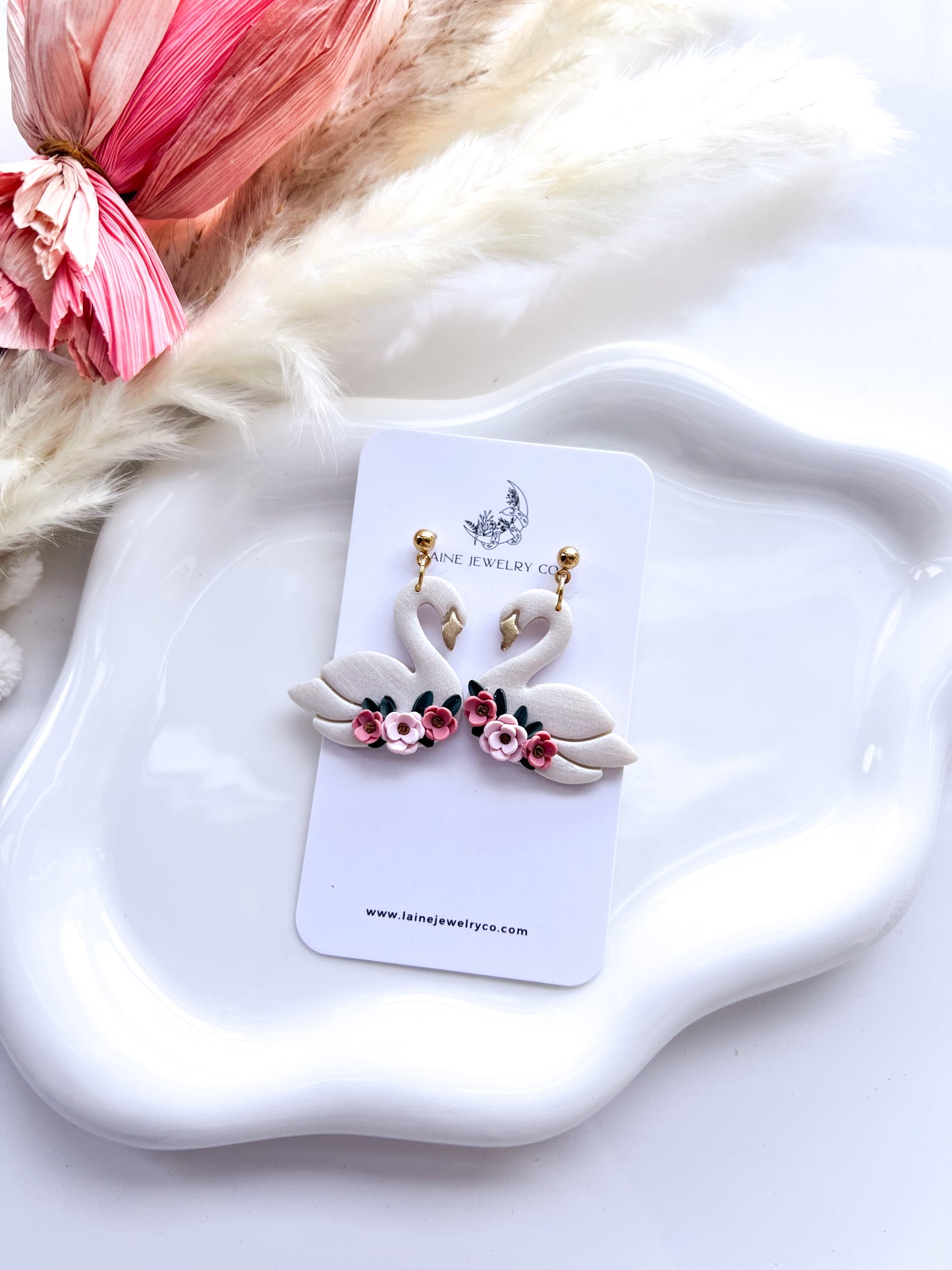 Floral Swan