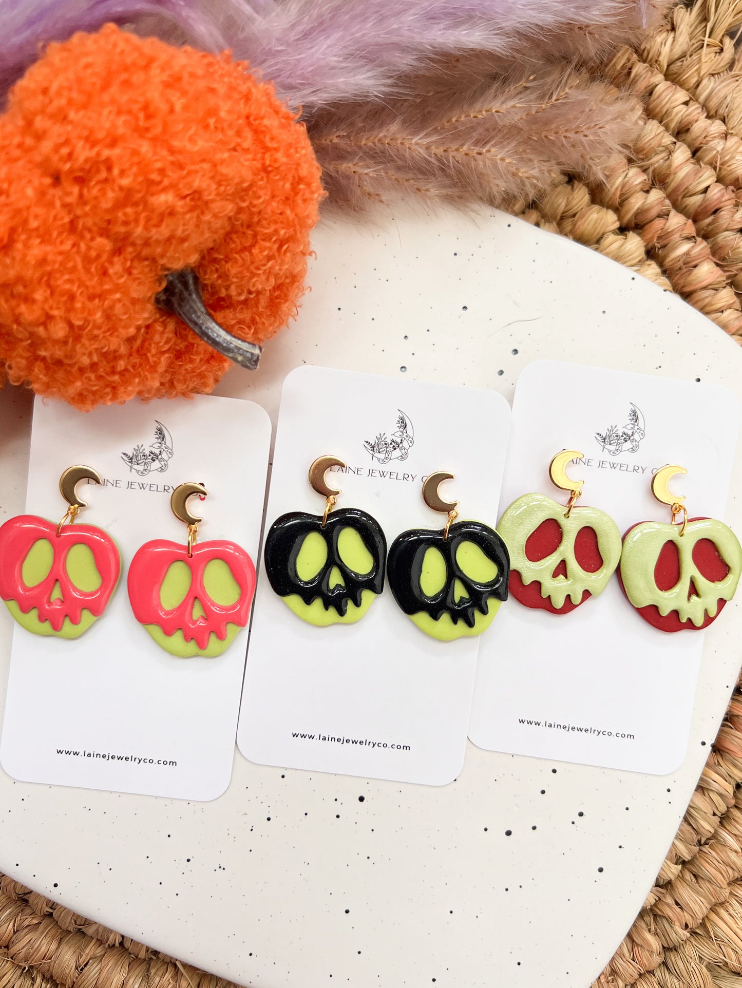 Poison Apple Dangles