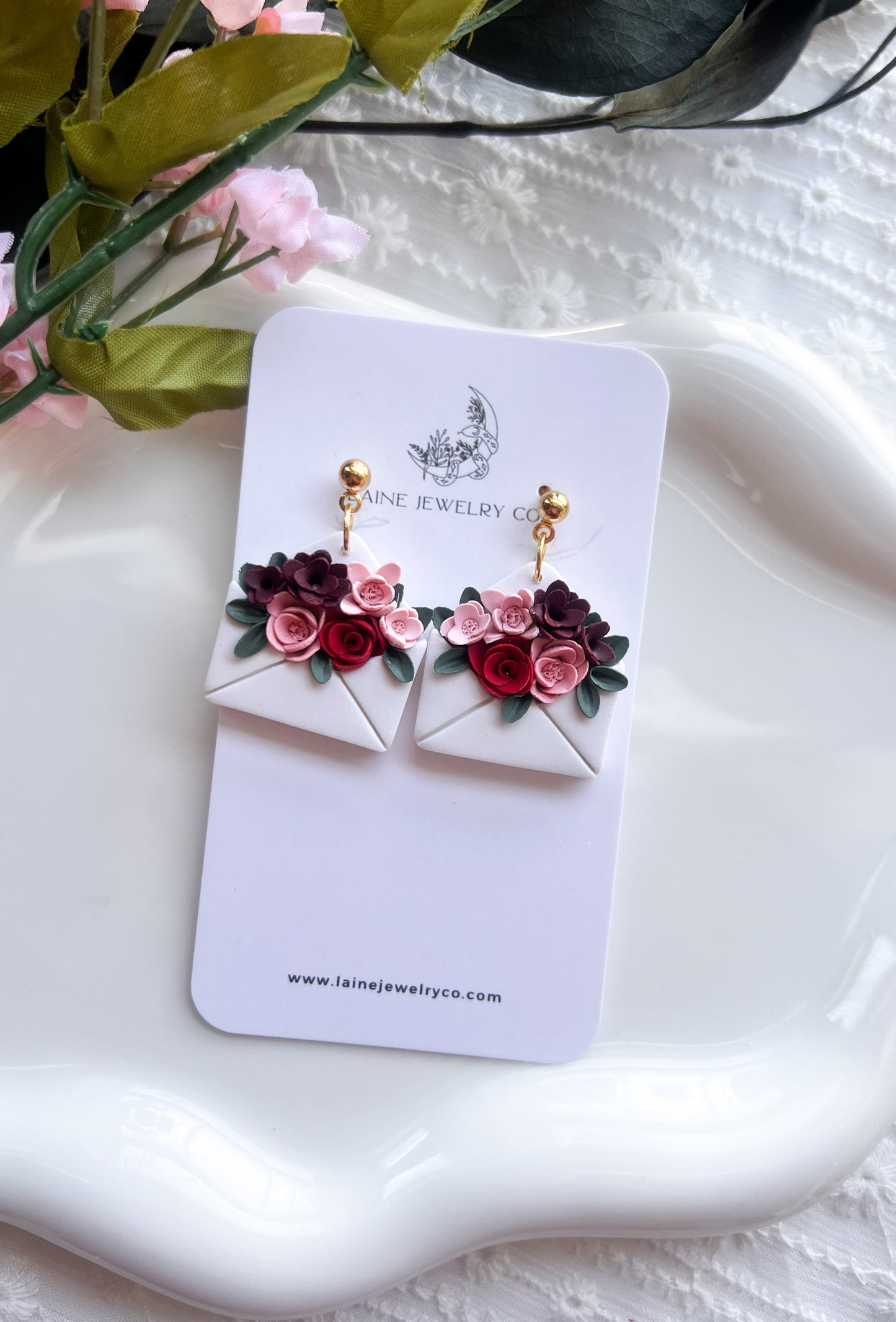 Floral Bouquet Letter