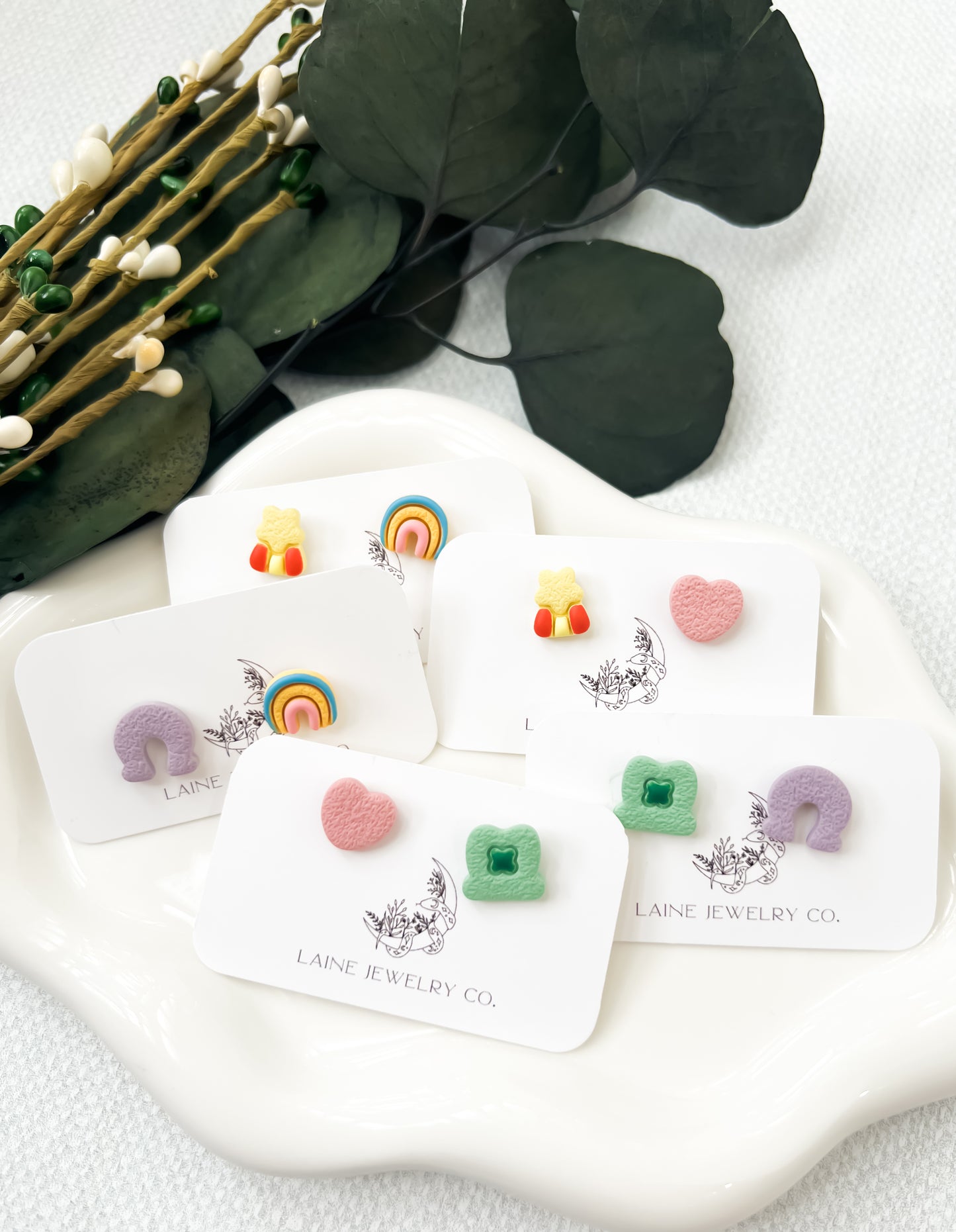 Lucky Charm Studs *Please Read Description*