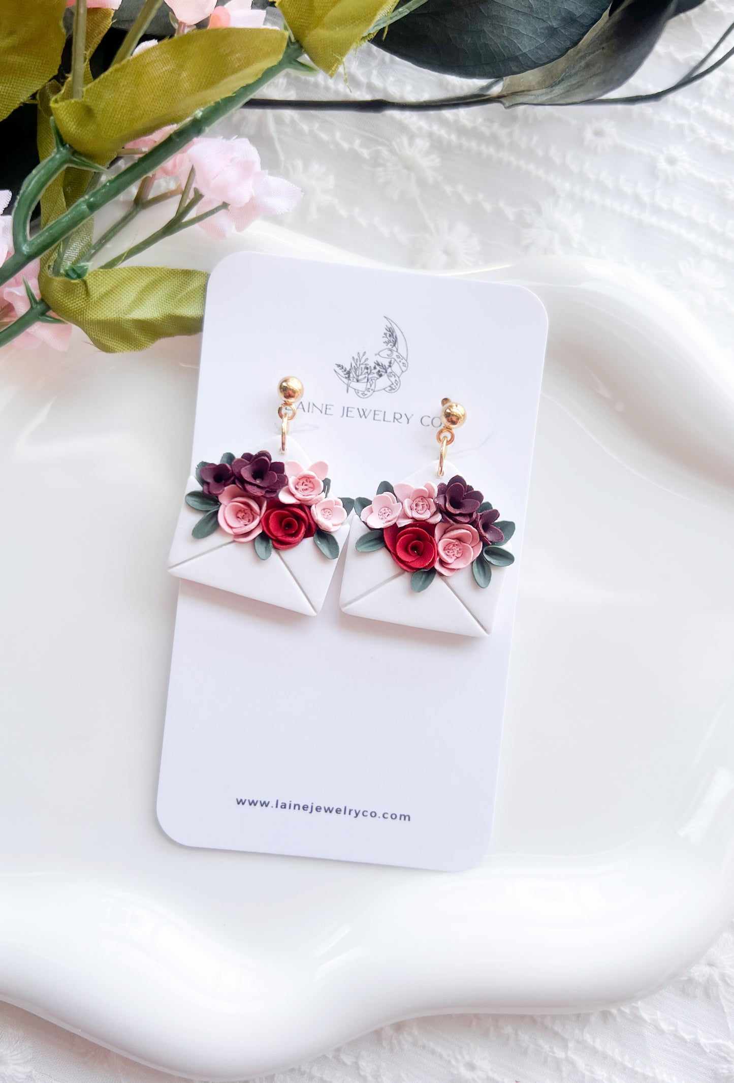 Floral Bouquet Letter