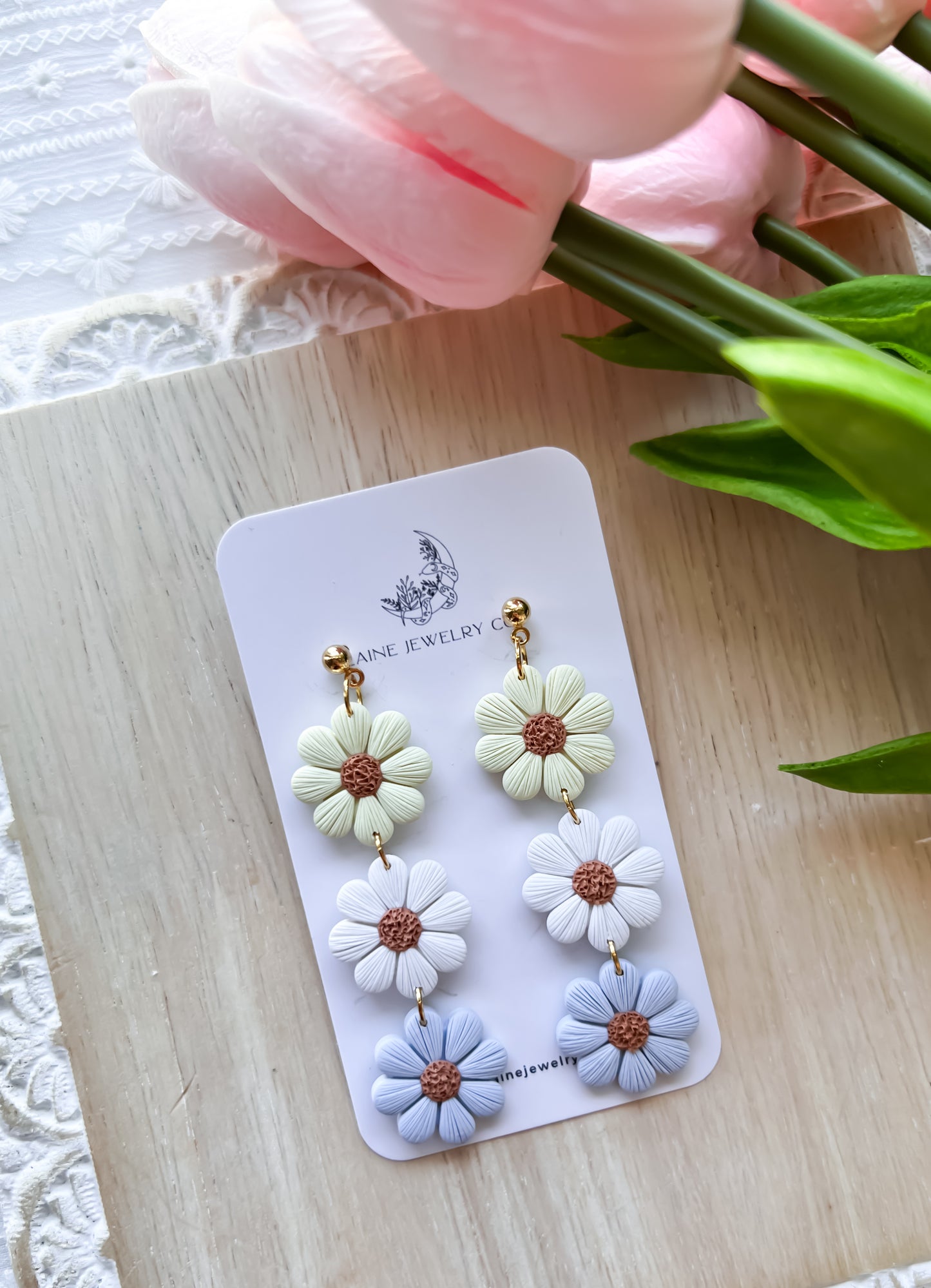 Pastel Daisies Stack