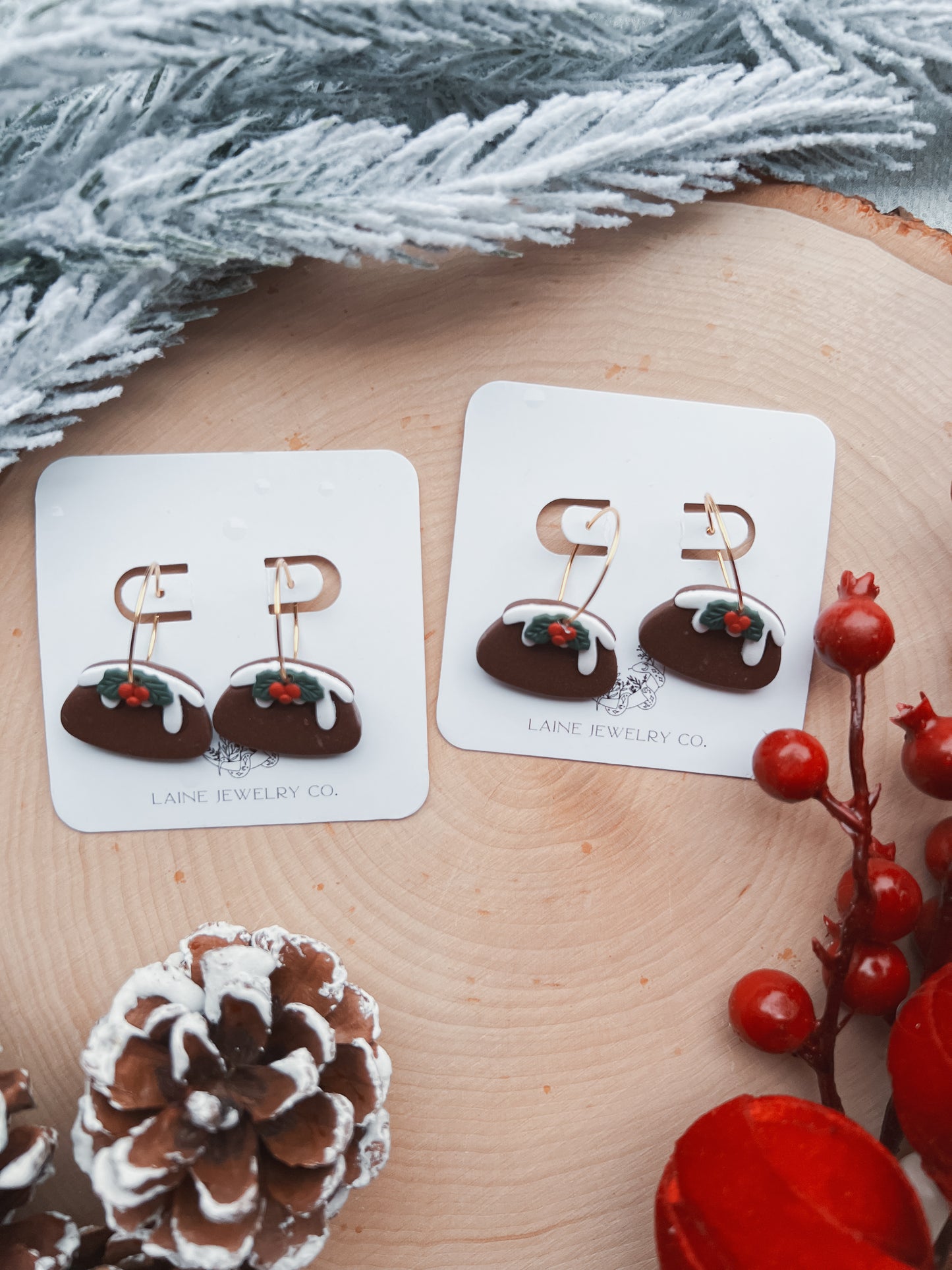 Christmas Pudding Hoops