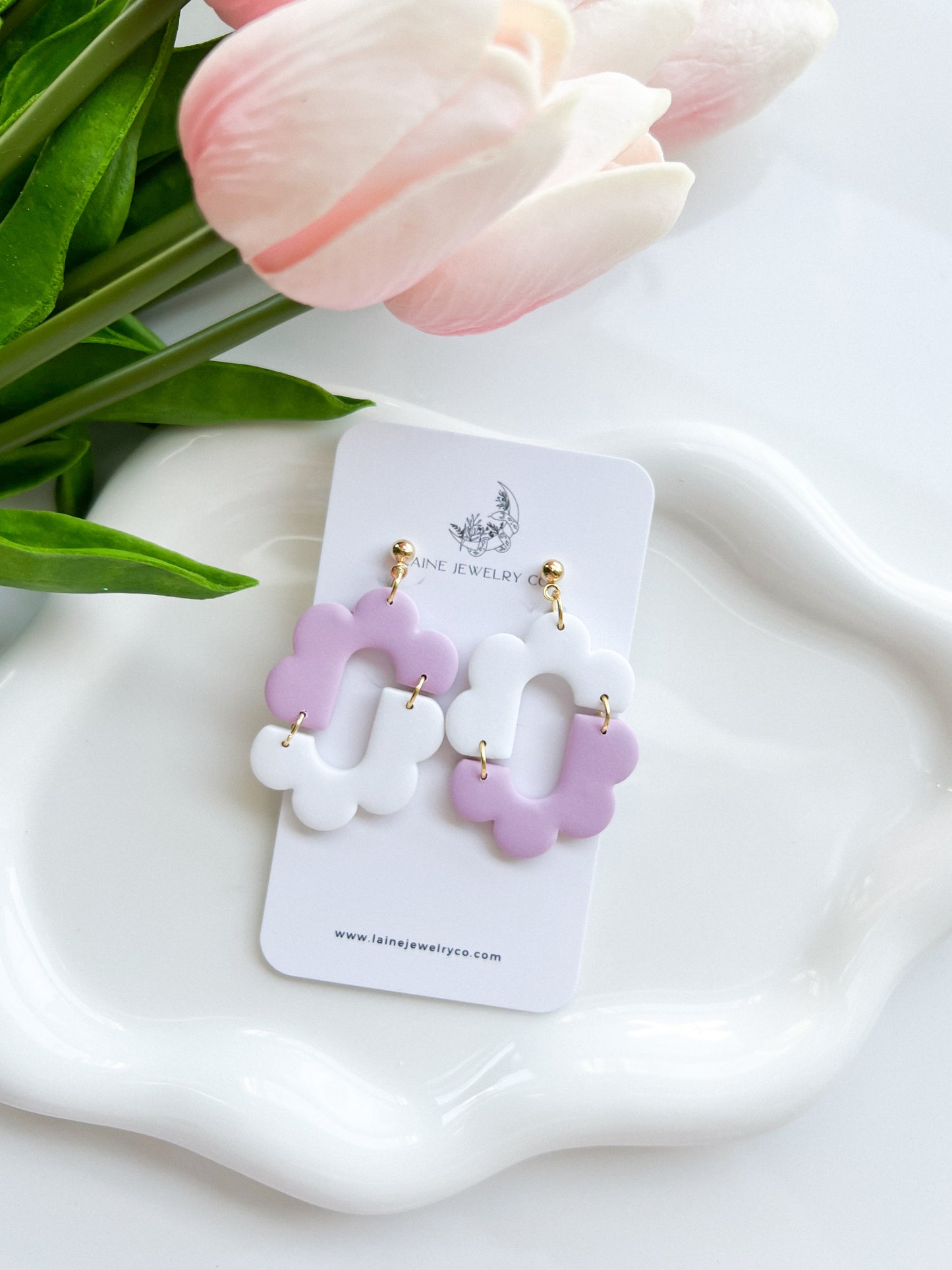 Two Tone Donut Dangle