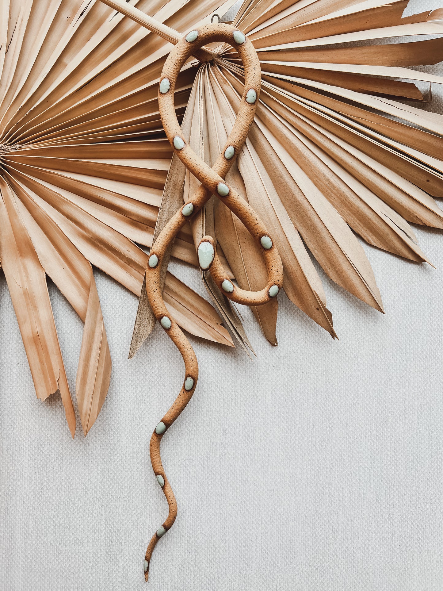 Carter & Rose Ceramic Wall Snakes