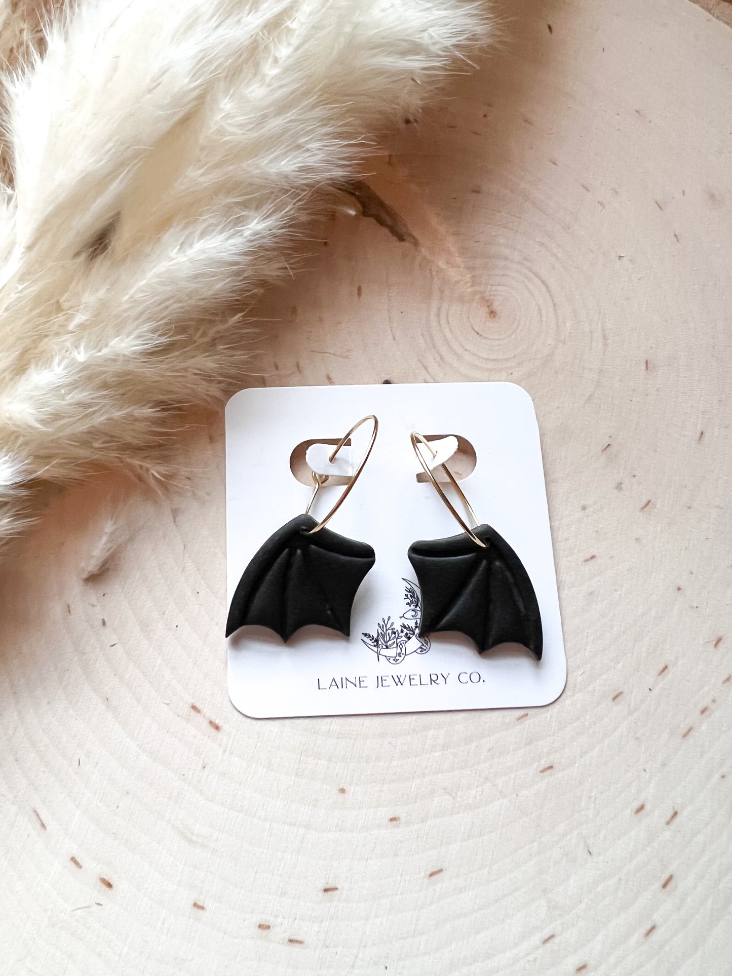 Bat Wing Hoops