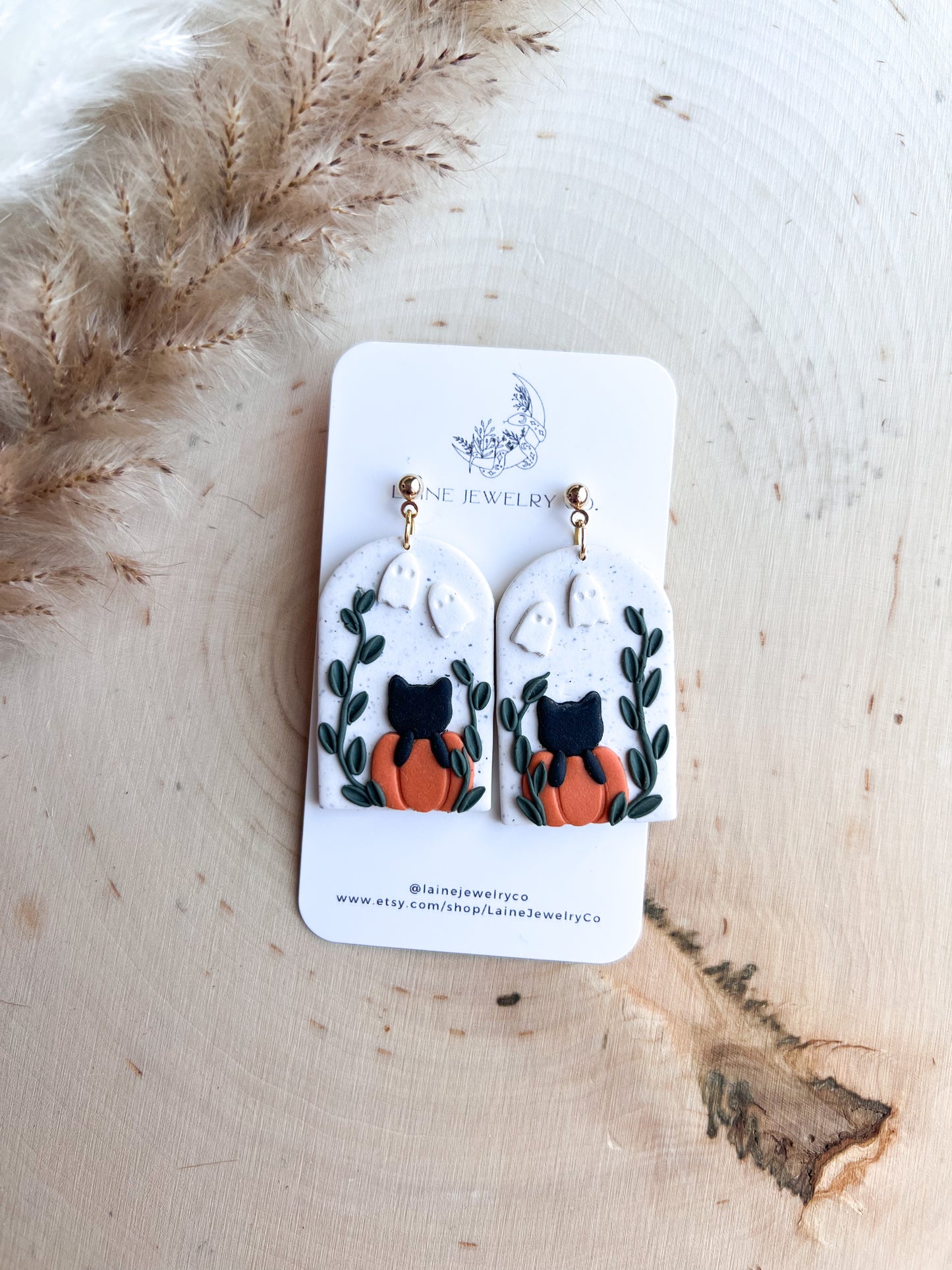 Pumpkin Cat Pendant
