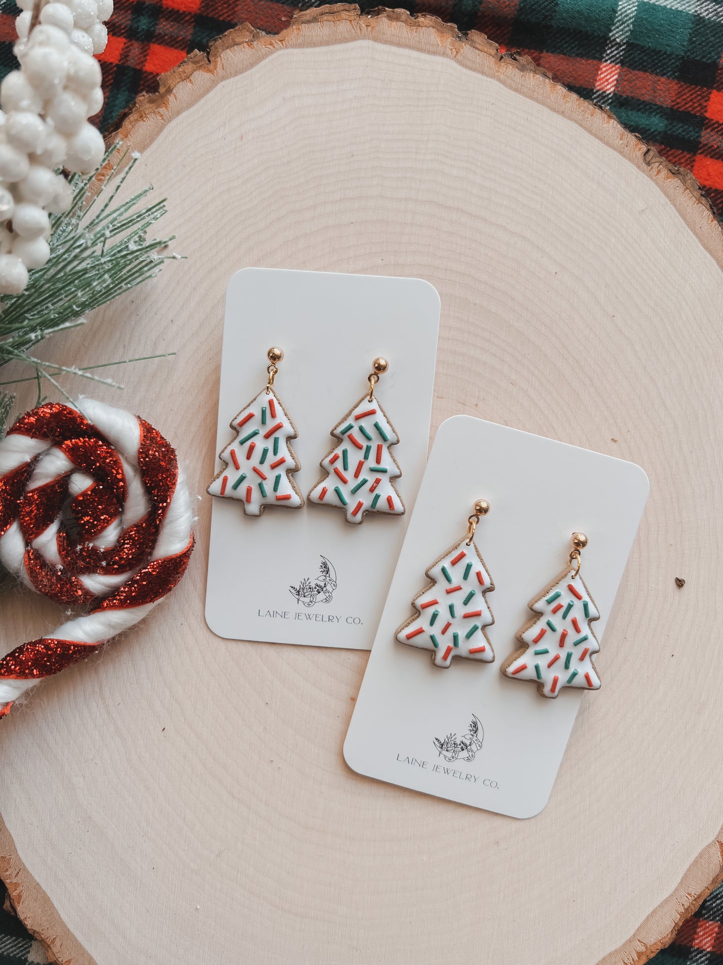Christmas Tree Sugar Cookie Dangle