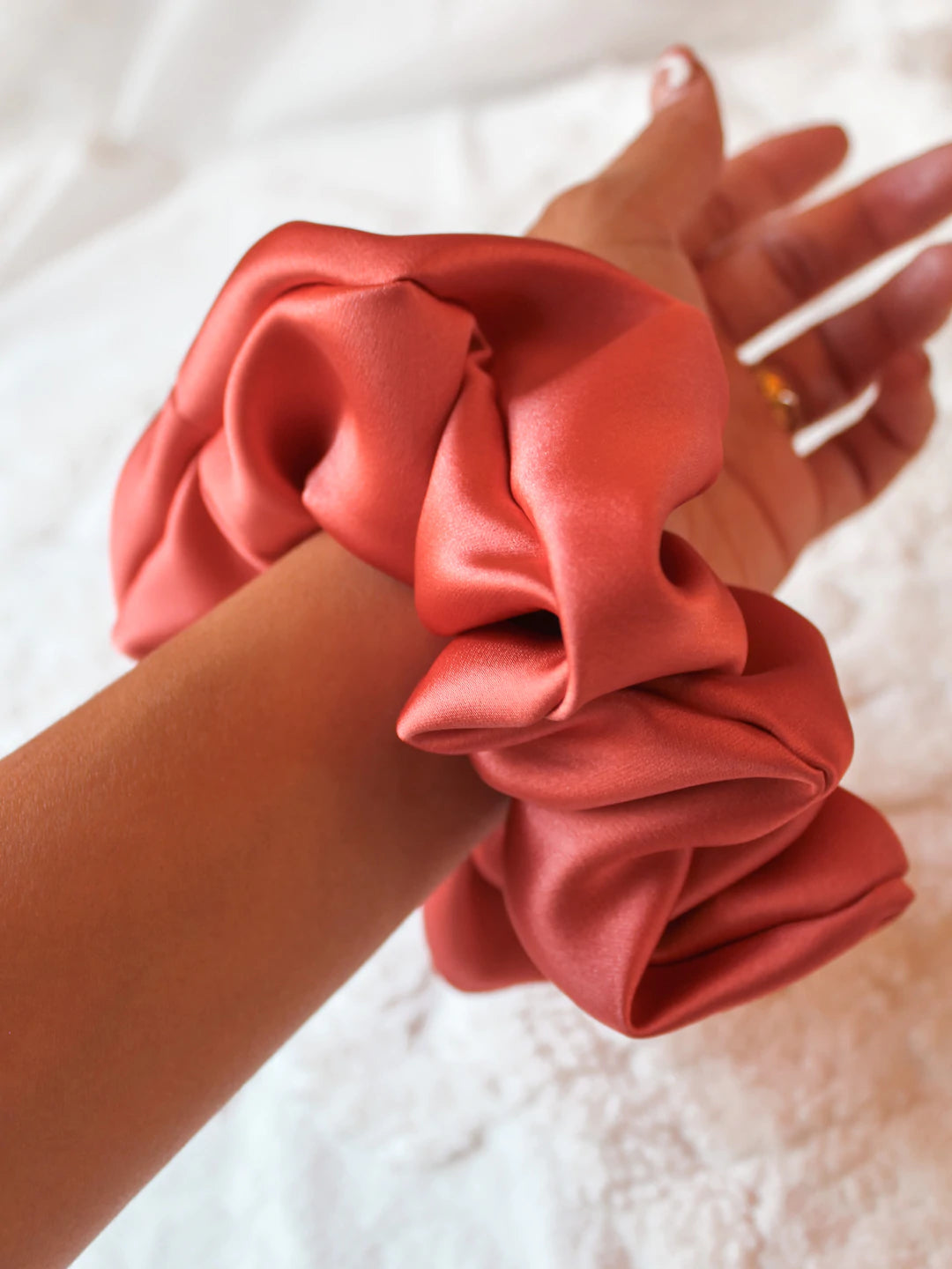 Autumn Jumbo Luxe Silky Scrunchie