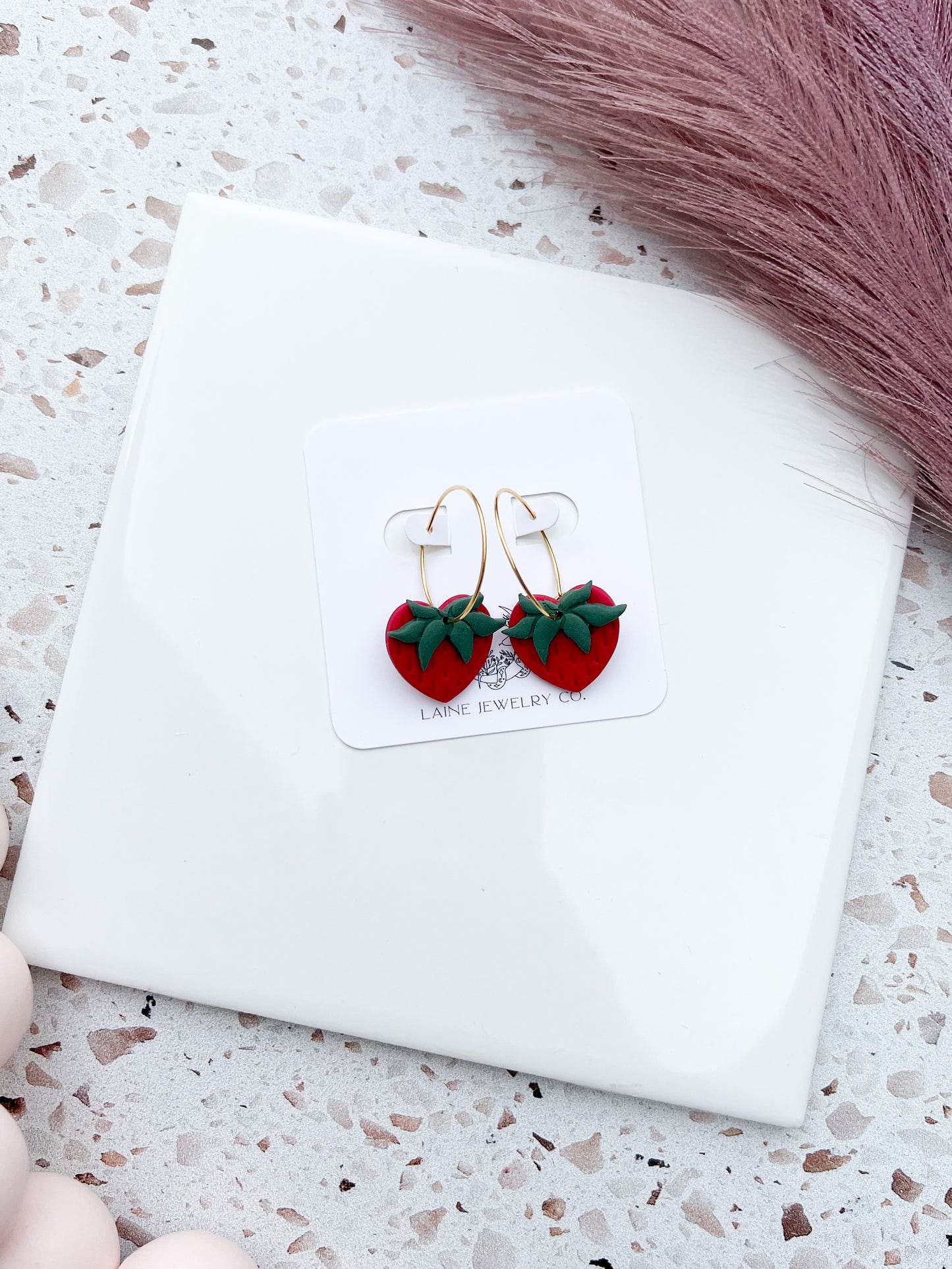 Heart Strawberry Hoops
