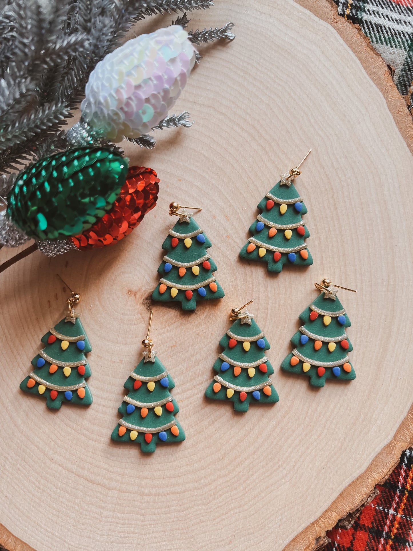 Decorated Christmas Tree Dangle