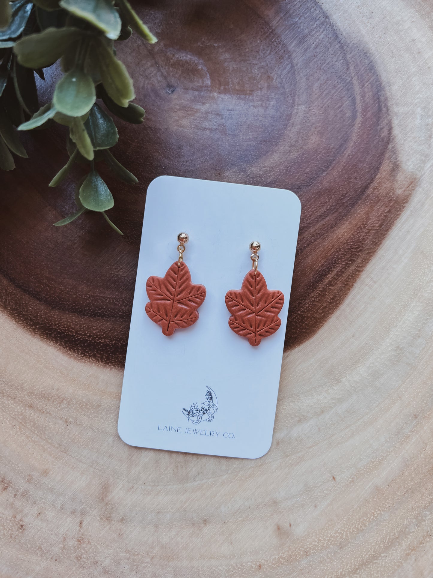 Cinnamon Leaf Dangles