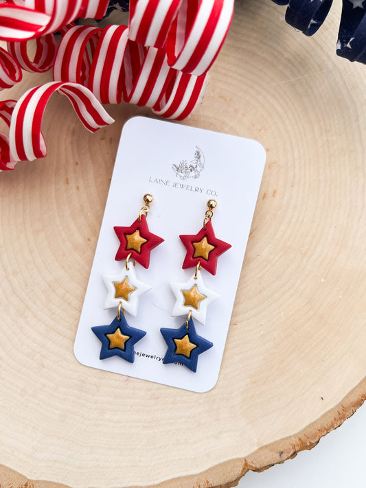 Gold Star Dangle