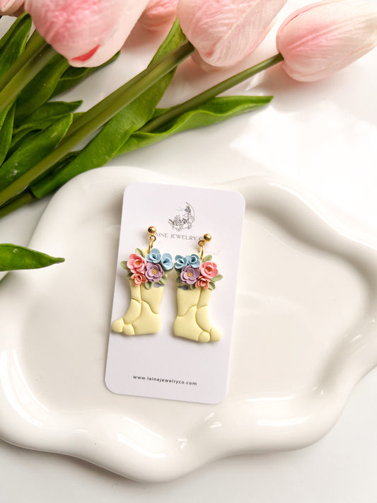 Spring Floral Rainboot