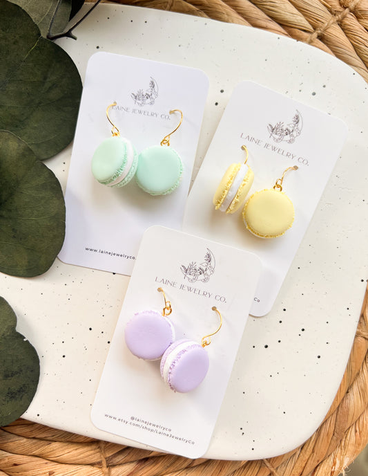 Pastel Macaron Dangles