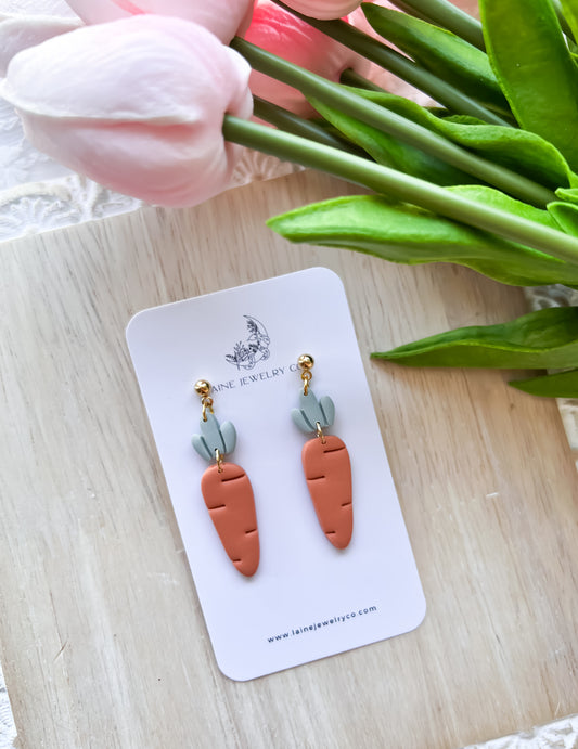 Carrot Drop Dangles