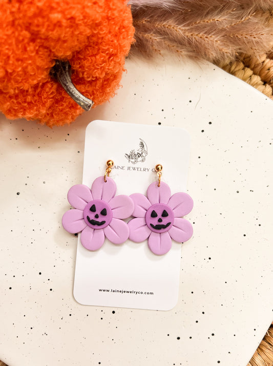 Purple Jack Flower Dangles