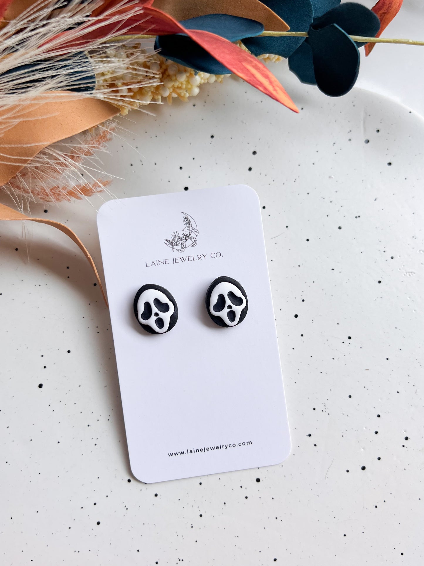 Ghostface Studs