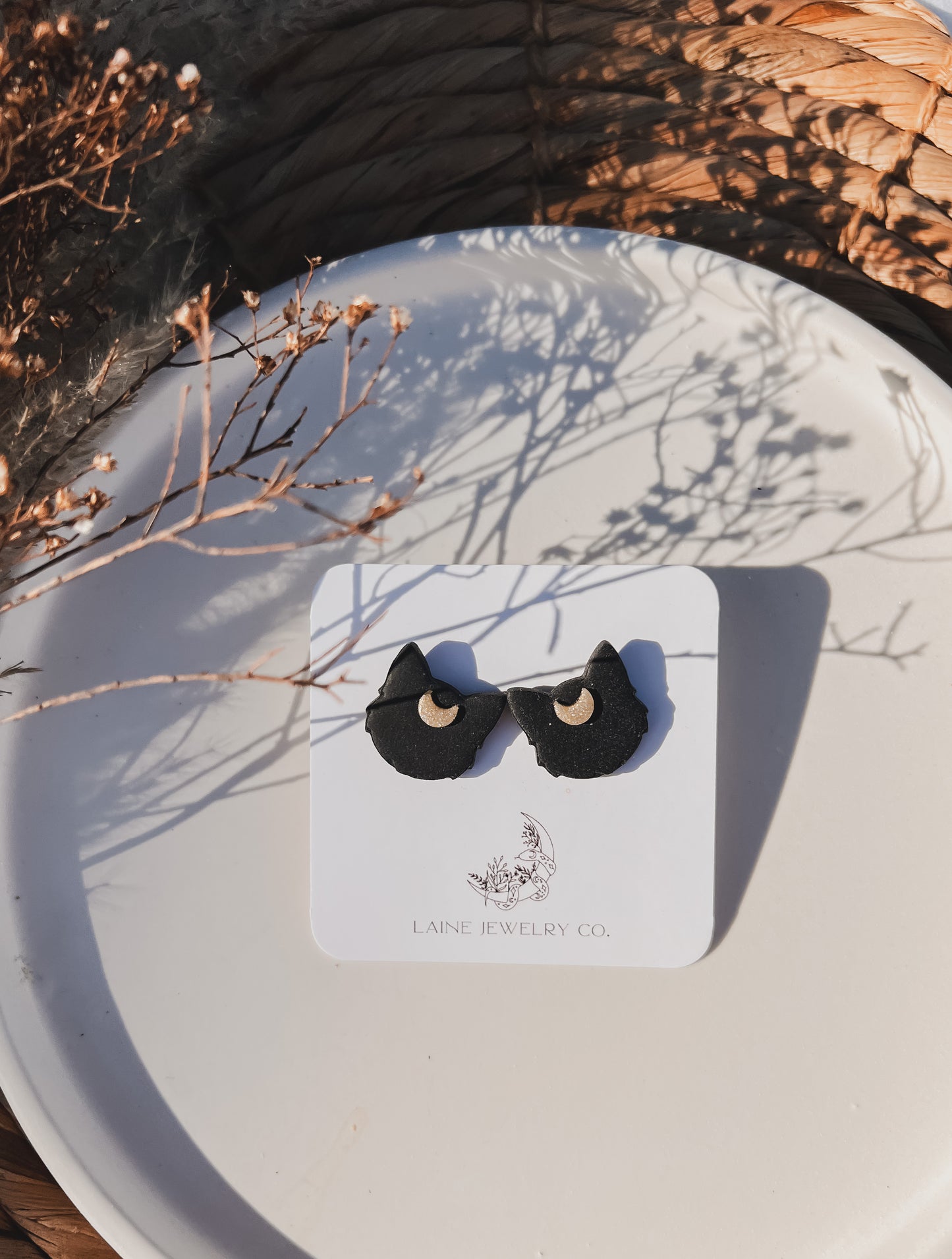 Luna Cat Studs