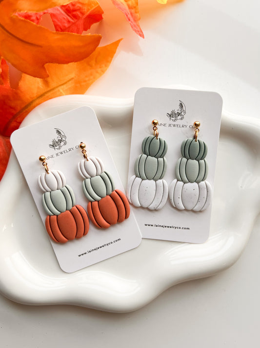 Heirloom Pumpkin Stacks