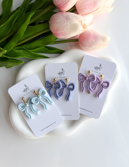 Spring Bow Dangles