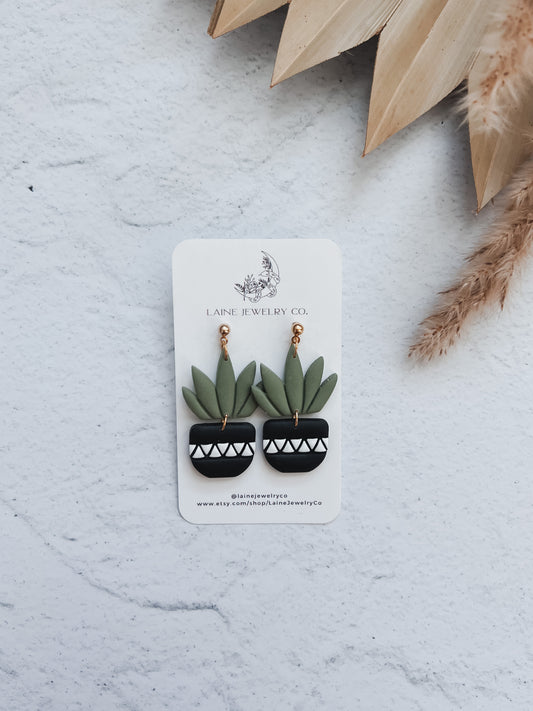 Aloe Pot Dangles