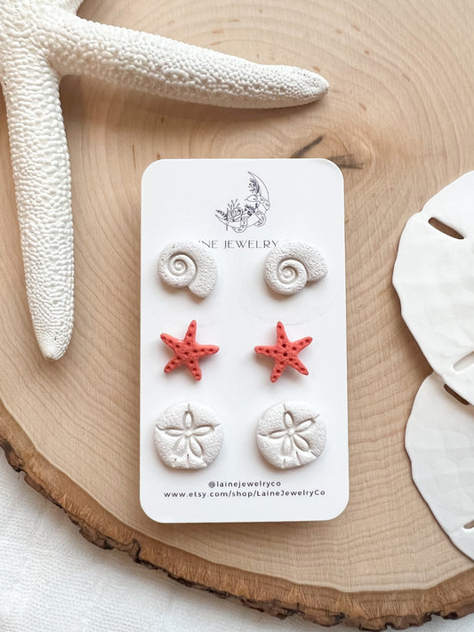 Beach Vibes Stud Pack