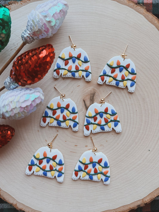 "Ugly" Christmas Sweater Dangles