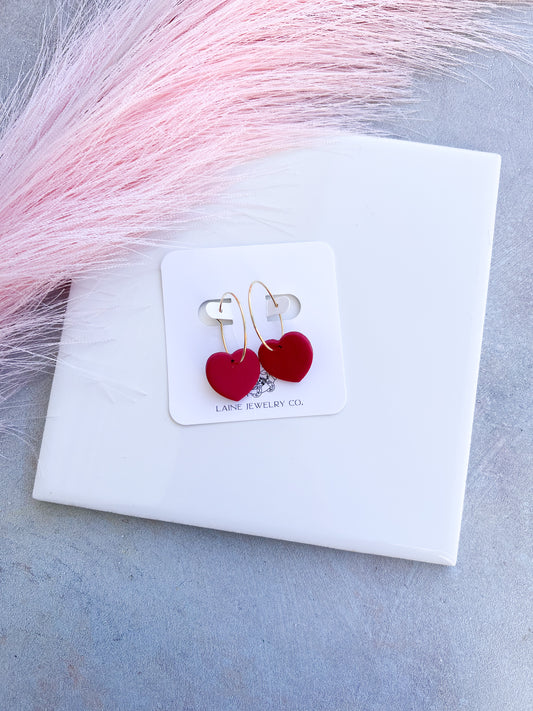 Red Heart Hoops