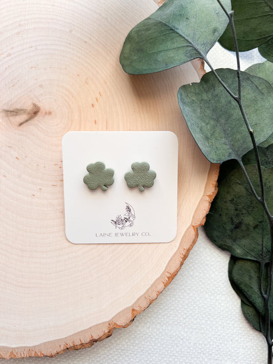 Shamrock Studs